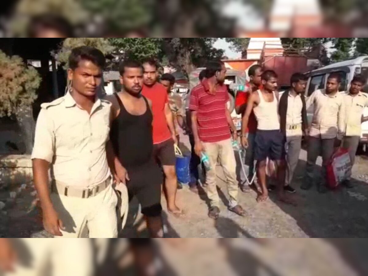 मधेपुरा में पुलिस ने शराब की खेप पकड़ 9 लोगों को किया गिरफ्तार, स्कॉर्पियो गाड़ी की जब्त
