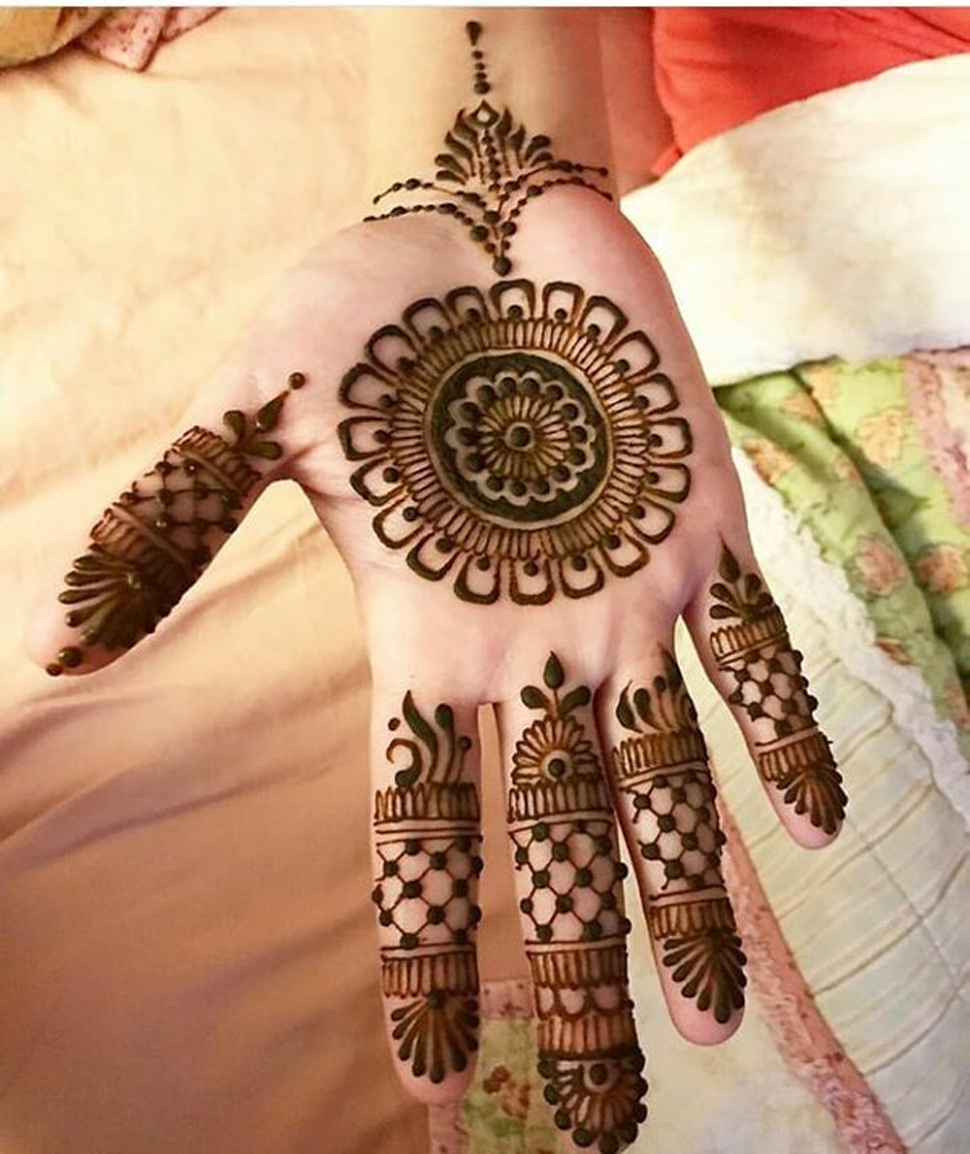 Chand Raat Mehndi Design