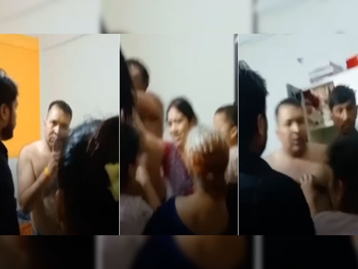 Viral Video: दूसरी महिला के साथ रोमांस कर रहा था सिपाही, पत्नी ने की छापेमारी और जमकर की पिटाई