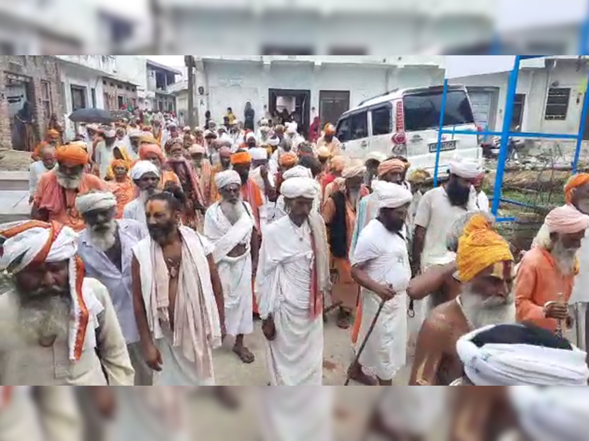 Kaspasan Special Event At Sanwaliya Dham Ashram On Guru Purnima Festival Saints Took Out A Ride