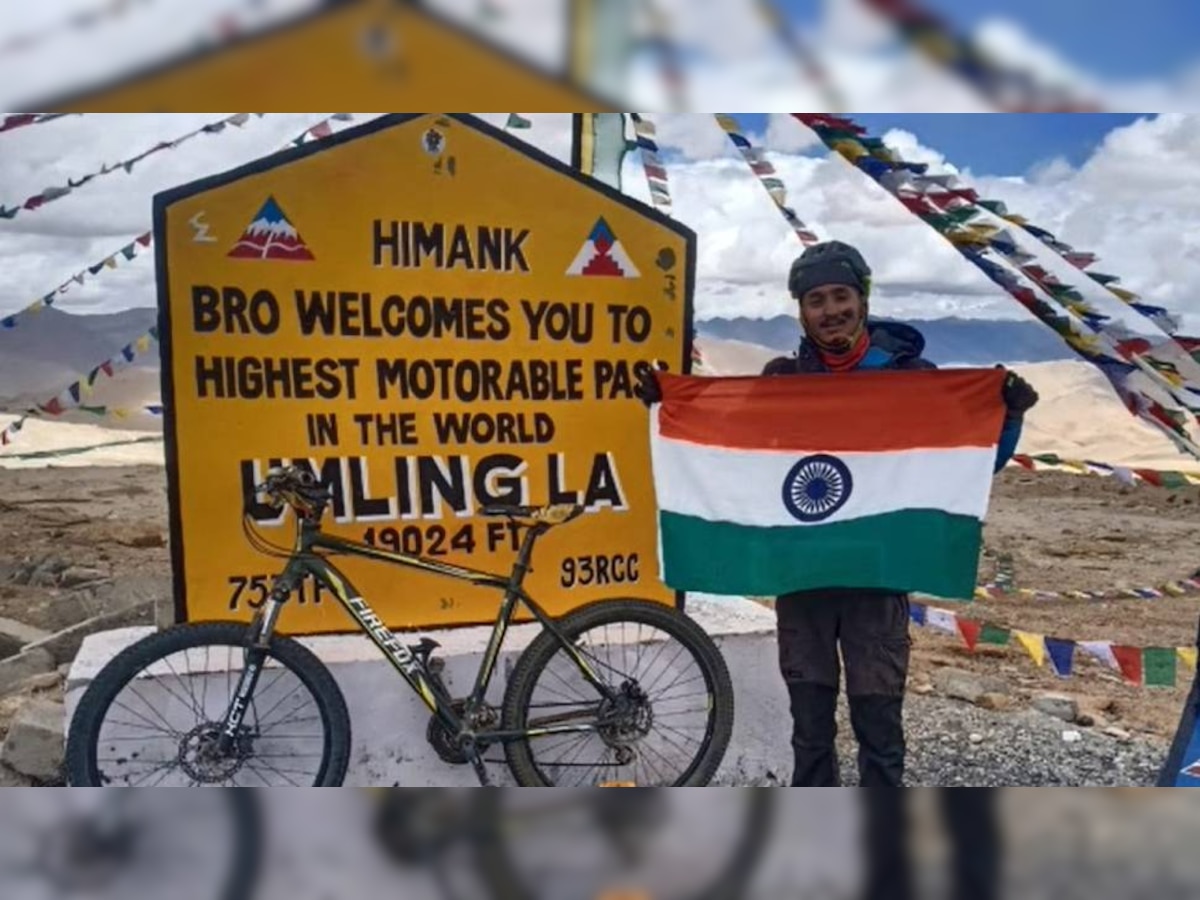 16 साल के पौड़ी के सिद्धार्थ साइकिल से पहुंचे लद्दाख, एक नया वर्ल्ड रिकॉर्ड बनाने का किया दावा 