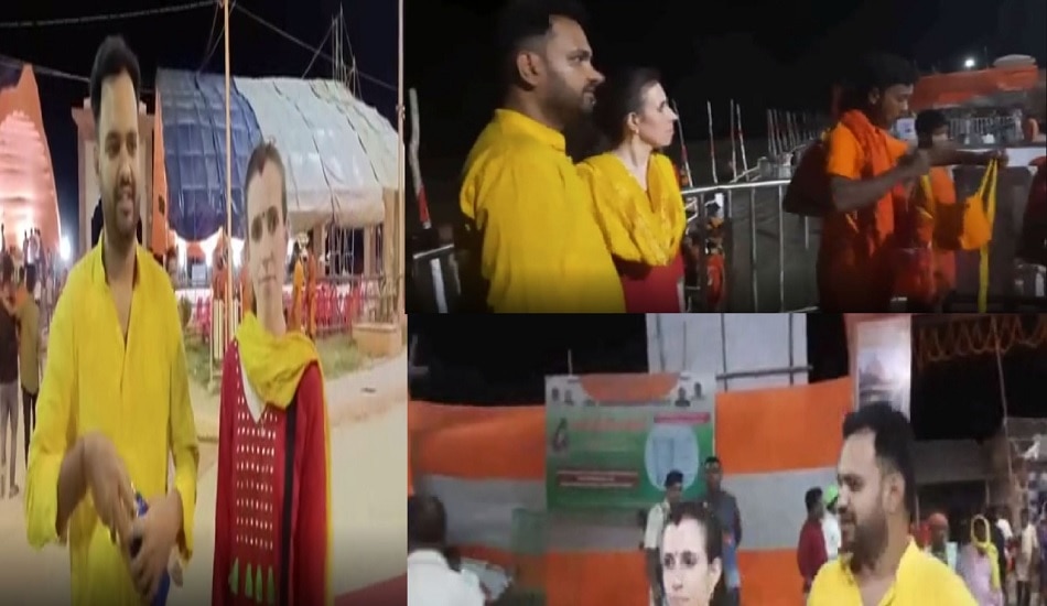 सावन में सात समंदर पार से महादेव के दर्शन के लिए दौड़ी आई रेबेका, यूं जताई खुशी