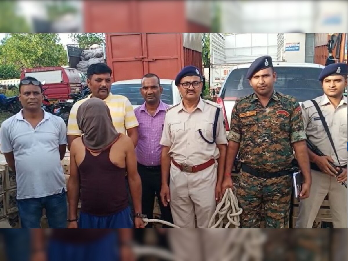 Bihar News: पुलिस ने 353 कार्टून शराब किया बरामद, ट्रक चालक गिरफ्तार