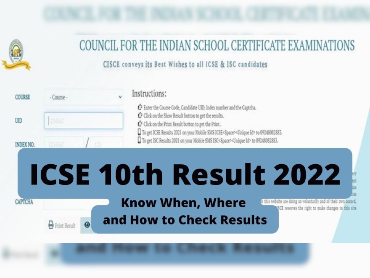 CISCE ICSE 10th Result 2022 Declared: जारी हुए कक्षा 10वीं के परिणाम, जानें कैसे करें चेक