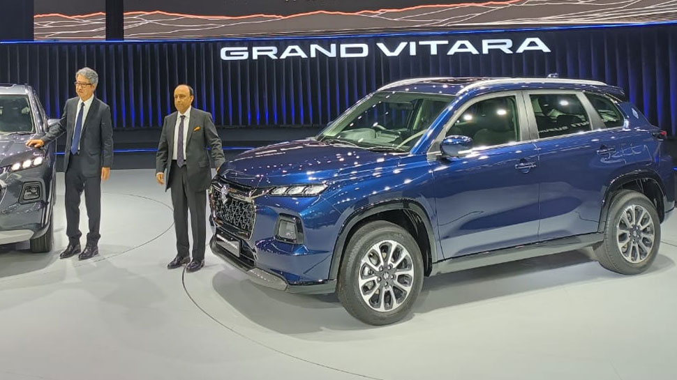 Grand Vitara Unveiled: धांसू है Maruti Suzuki ग्रैंड विटारा SUV का डिजाइन, कंपनी ने किया अनवील 