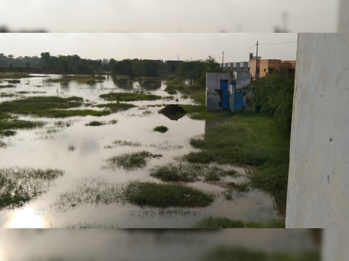 Kundgate School became Talaiya after the rain the housing board