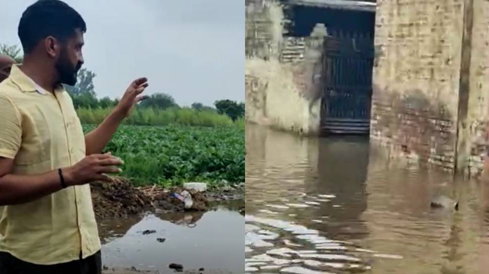 Panchkula Bataur Villagers fed up Modi Johad after heavy rain PM mentioned in Mann ki Baat vchr