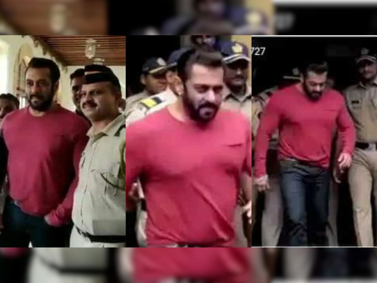 Salman Khan visits police station seeking permission for the weapon ...