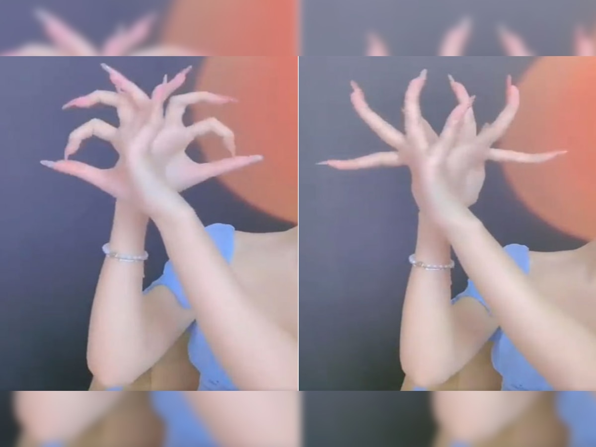 Viral Dance: नाचते हाथों को देख लगेगा बोलती हैं उंगलियां! पहले नहीं देखी होगी ऐसी कलाकारी