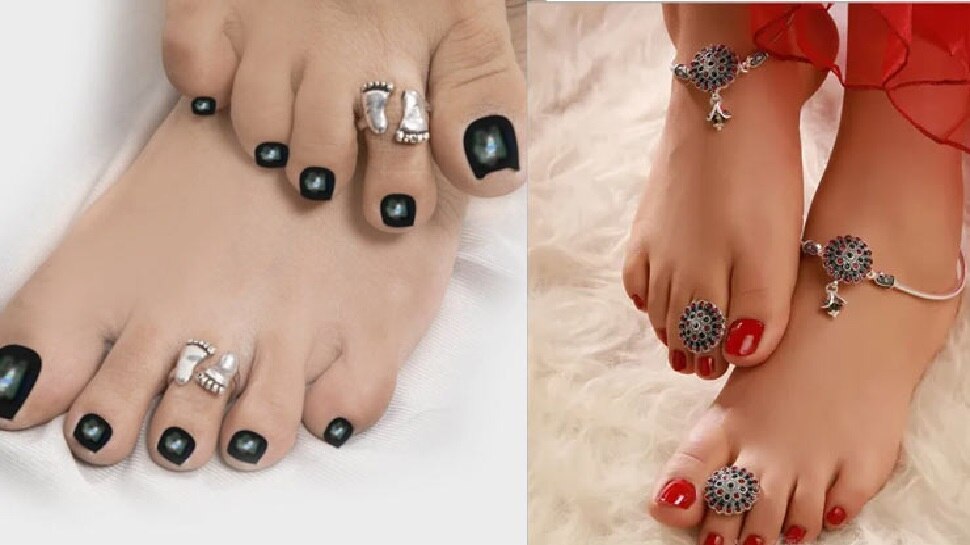 Toe Ring: न करें सोने के बिछिया पहनने की गलती, पति-पत्‍नी दोनों को चुकानी पड़ेगी बड़ी कीमत! | bichhiya should not wear gold toe ring according to religion astrology otherwise husband and