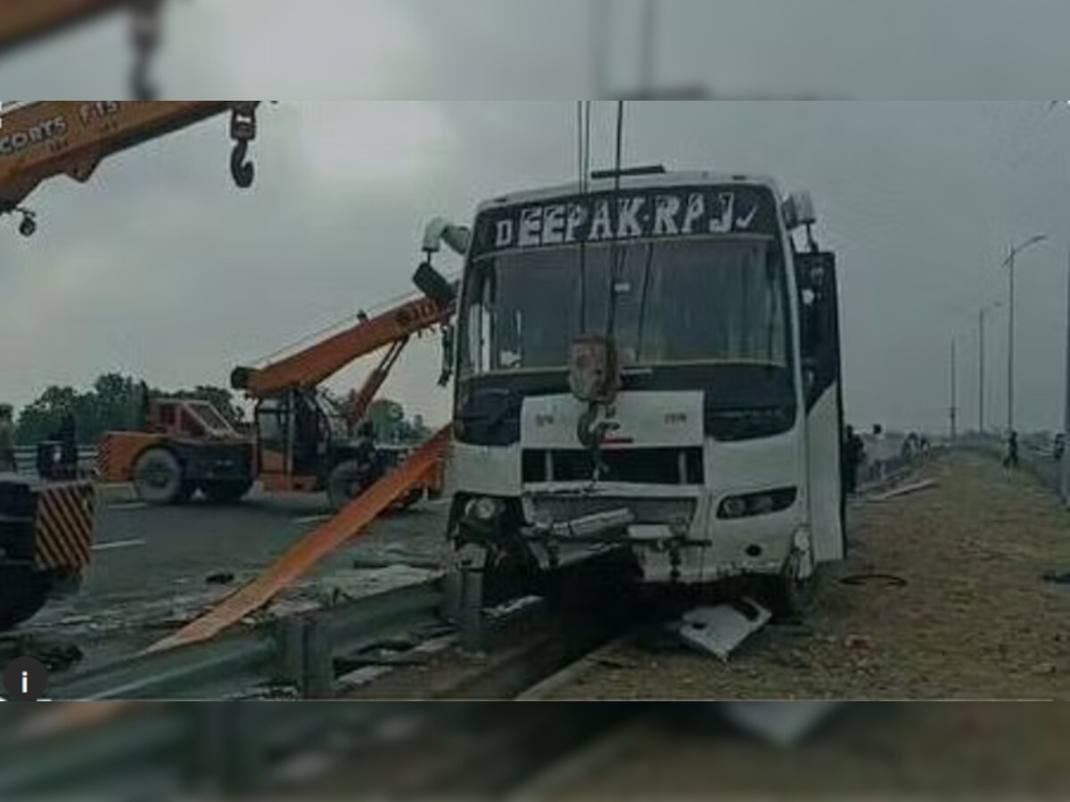 Purvanchal Expressway पर बड़ा सड़क हादसा, बस-कार की टक्कर में 6 लोगों की मौत