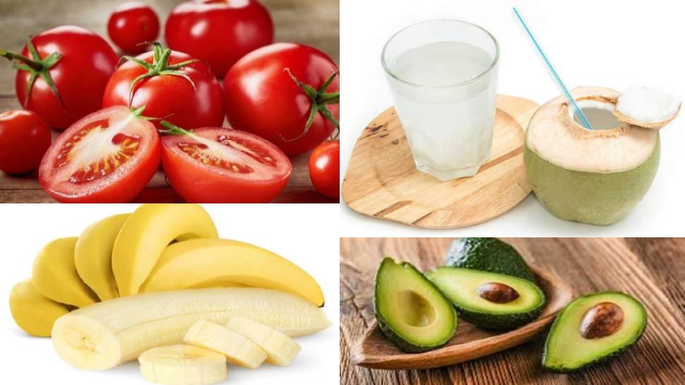 Potassium Rich Foods Potassium Foods Sweet potato tamatar coconut water