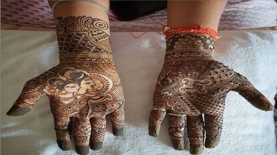 Henna Tattoo White Lace Indian Hand Temporary Tattoo Sticker E | eBay