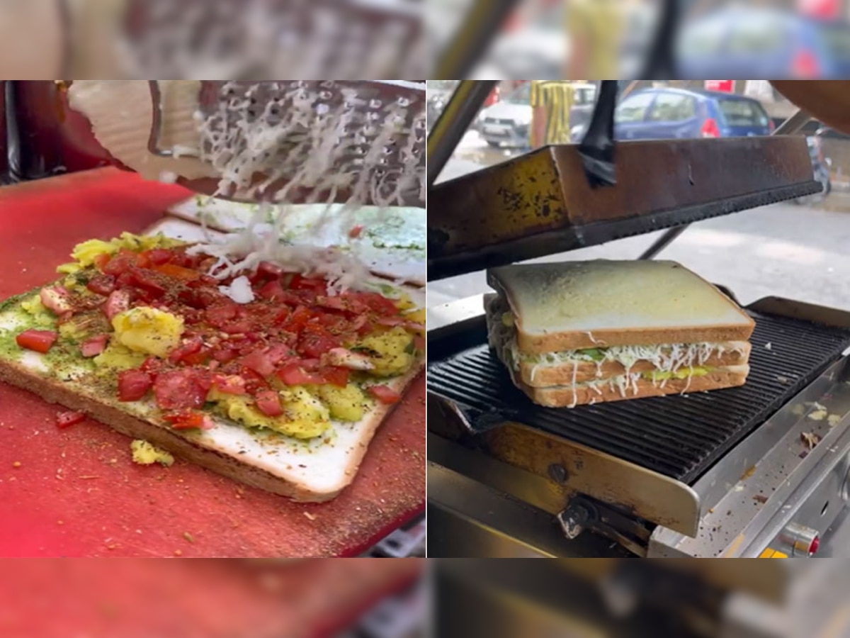 Food Lovers: कभी नहीं देखा होगा इतना बड़ा सैंडविच, वीडियो देख आने लगेगा मुंह में पानी!