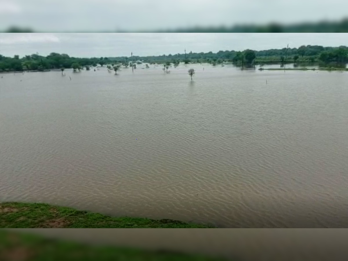 Nasirabad : पीसांगन के गोविंदगढ़ बांध में पहुंचा आनासागर स्कैप चैनल का पानी