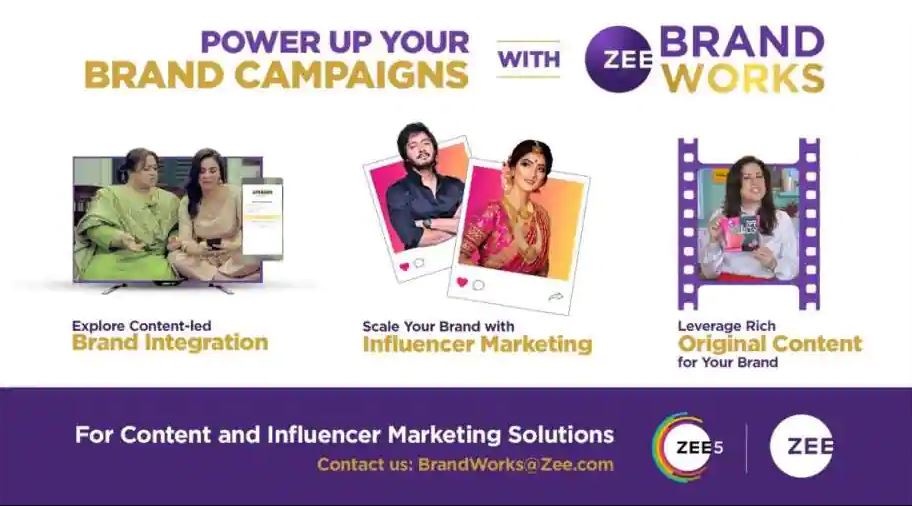 ZEE Brand Works लॉन्च, दर्शकों के सामने पेश की जाएगी बेहतर क्रिएटिविटी