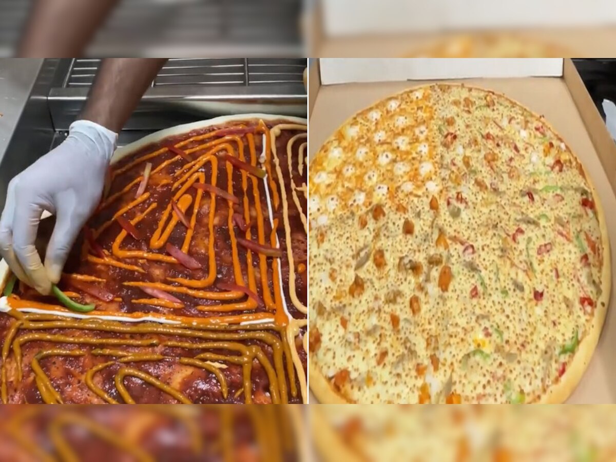 Foodies: कभी नहीं देखा होगा इतना बड़ा Pizza, वीडियो देख खाने के लिए हो उठेंगे बेकरार!