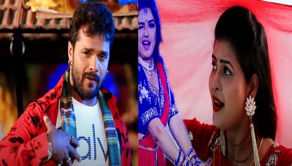 WATCH Khesari Lal Yadav Chandani Singh Super Hit Bhojpuri Song Lalki ...