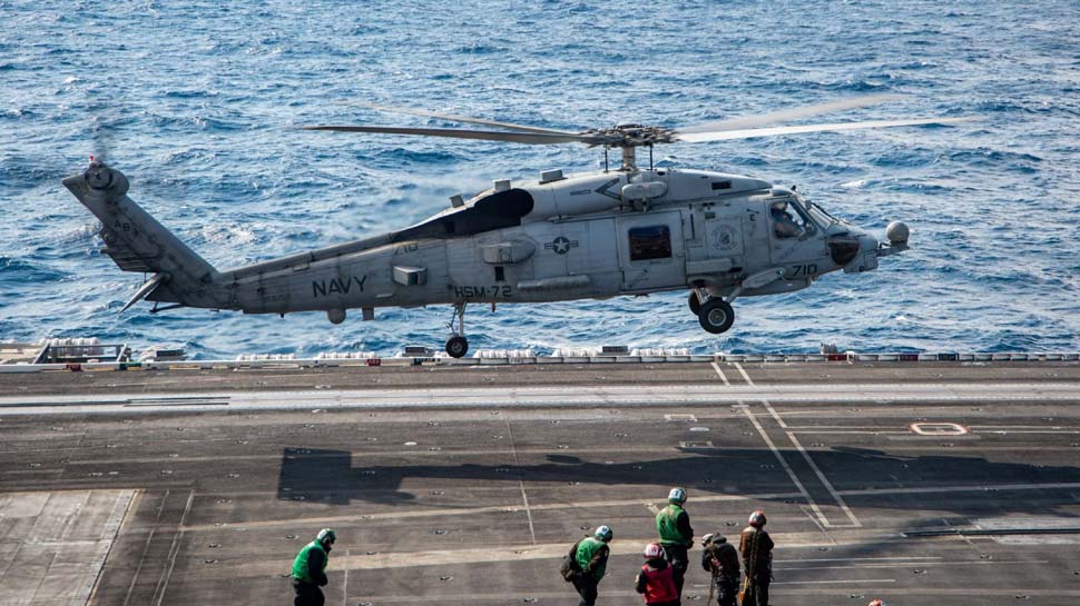 romeo mh 60r helicopter induct in indian navy increase power indian ocean  CHINA LOCKHEED MARTIN ngmp | समुद्र में बढ़ेगी भारतीय नौसेना की ताकत, जानिए  Romeo के आने से NAVY को होगा