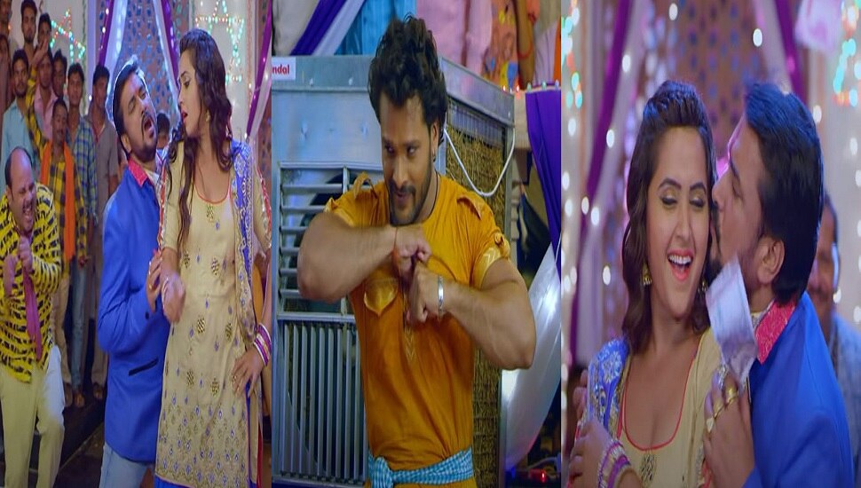 Khesari Lal Yadav एव Kajal Raghwani  Cooler Kurti Me Laga La  कलर करत  म लग लs  HD VIDEO  Khesari Lal Yadav एव Kajal Raghwani  Cooler Kurti  Me