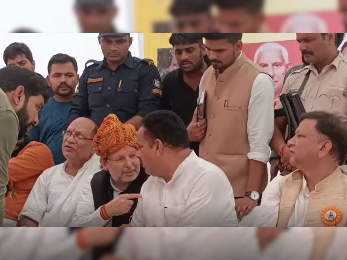 घाट-घाट के पानी पर पहले भिड़े BJP सांसद और कांग्रेस MLA फिर दोनों के समर्थक