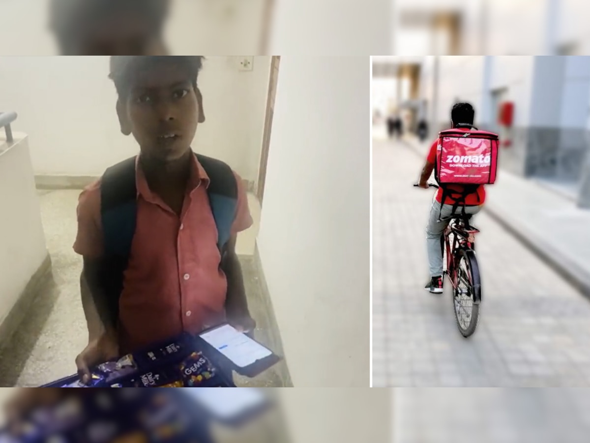 7 साल के लड़के की Zomato Delivery Boy बनने की कहानी! Video देखकर आप भी कहेंगे- ऐसा किसी के साथ न हो