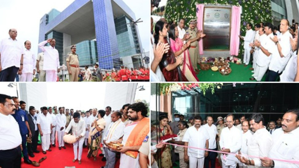 Telangana will increase the strength of Telangana at a cost of 600 crores Integrated Police Command Center, KCR inaugurated