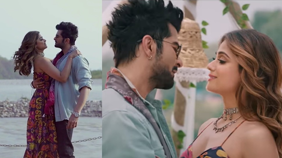 tv actress shamita shetty and actor raqesh bapat new song Tere Vich Rab