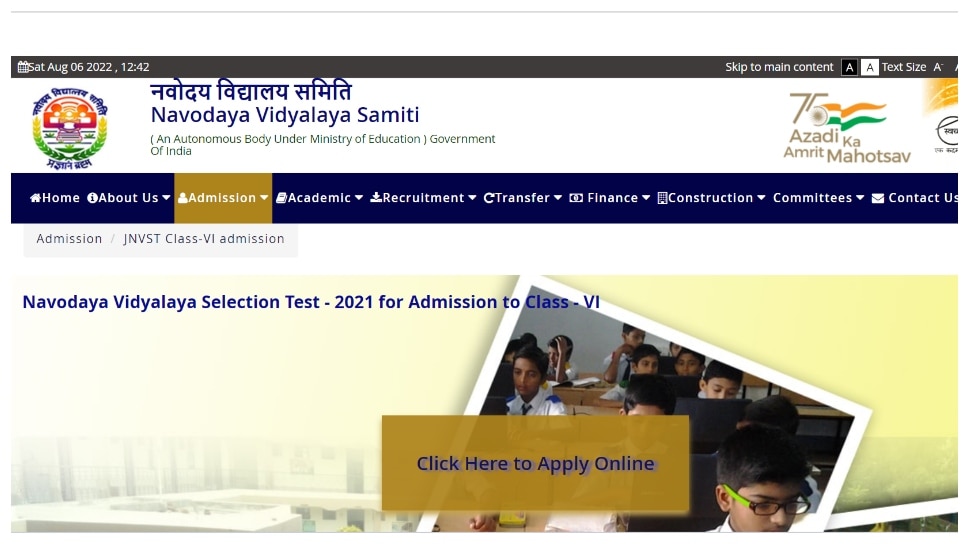 jnv-admission-2022-23-navodaya-gov-in-get-jnv-admission-process