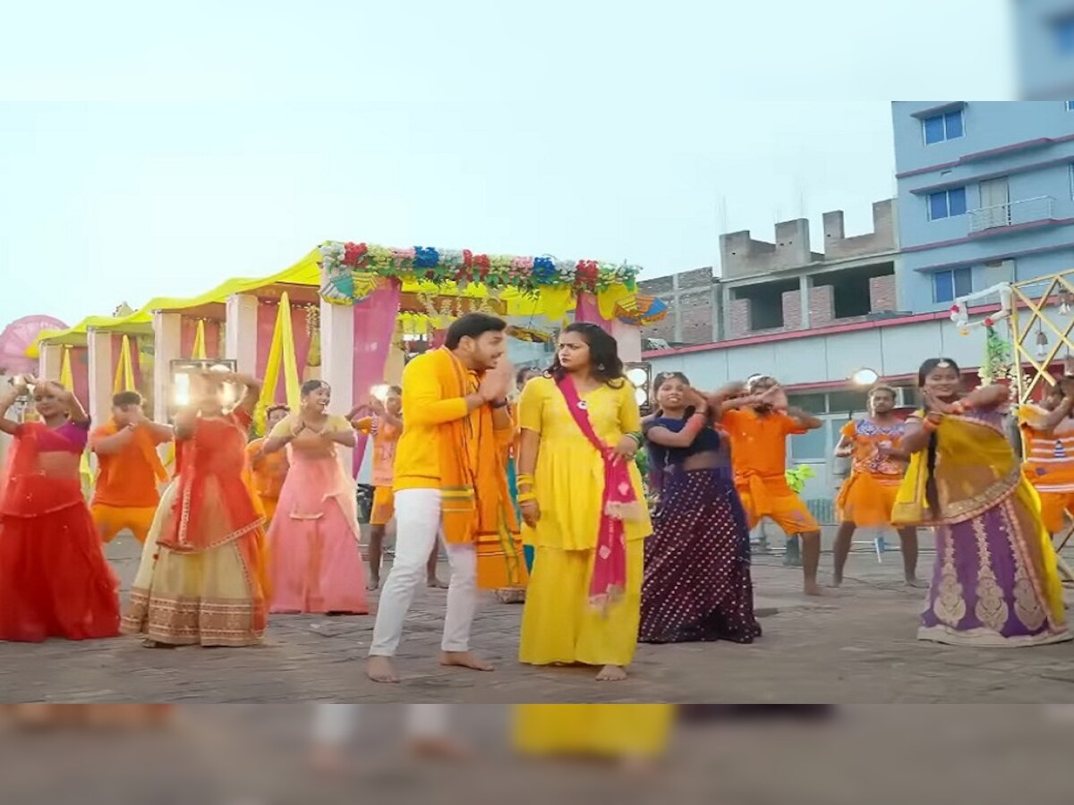 Bhojpuri Song: अंकुश राजा और शिल्पी राज का गाना 'मेकअप करके देवघर जाली' हुआ रिलीज, देखें वीडियो