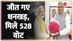 Vice President Election: जीत गए धनखड़, मिले 528 वोट 