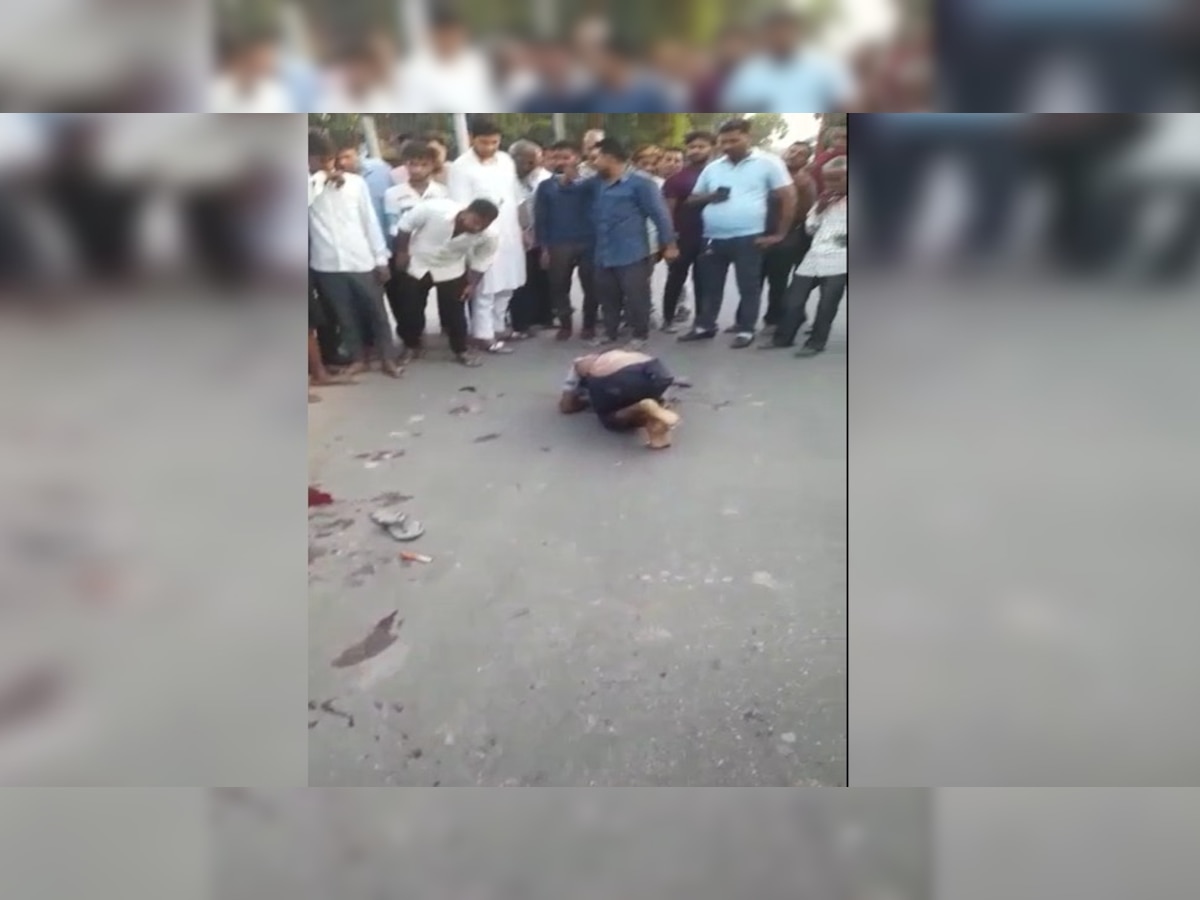 सहारनपुर में इंसानियत हुई शर्मसार: मदद के लिए चिल्लाता रहा सड़क पर तड़पता युवक, लोग बनाते रहे वीडियो