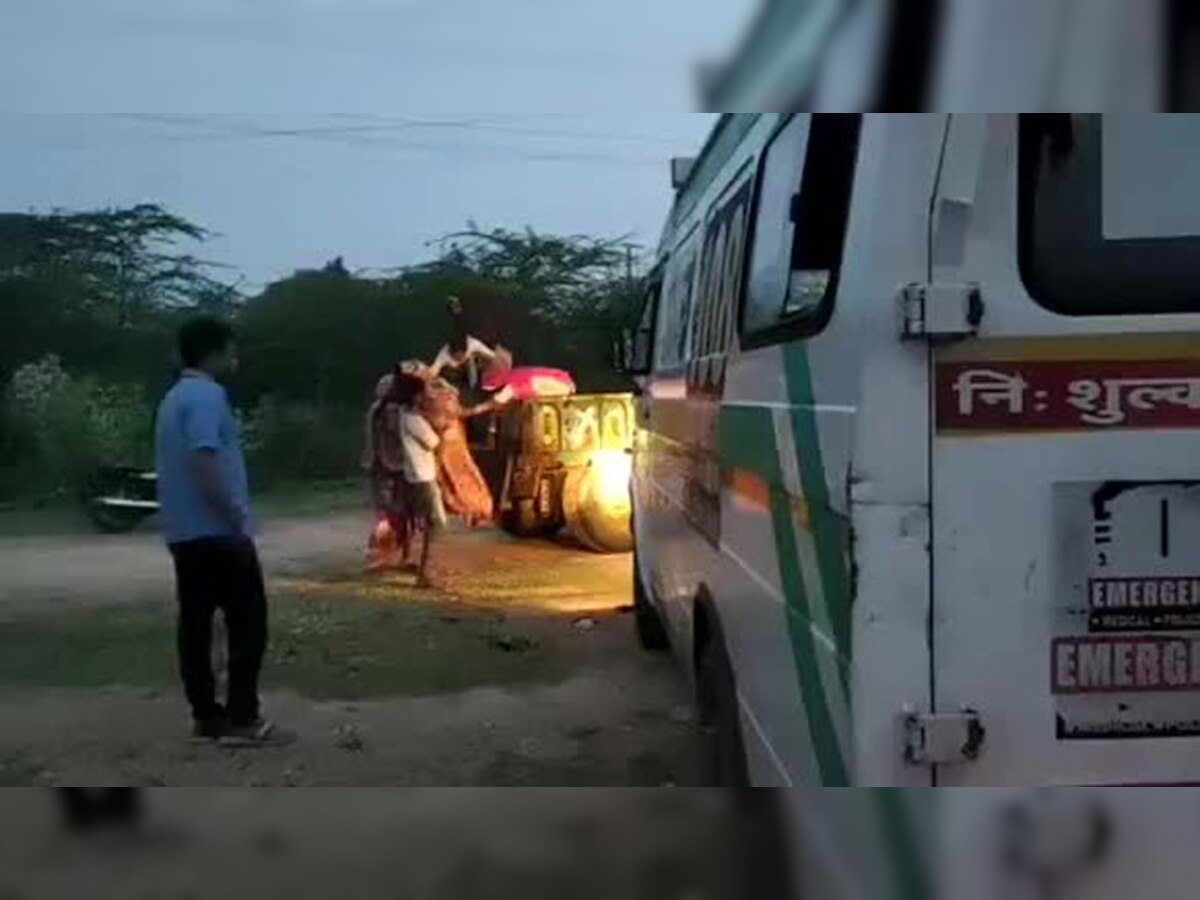 दहाल सड़क बनी परेशानी का सबब, कई बार ट्रेक्टर में ही हो जाती है डिलीवरी 