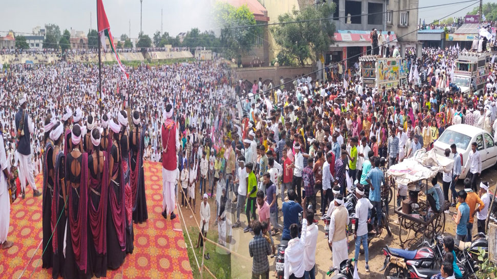 World Tribal Day celebrated with pomp in Pratapgarh procession in