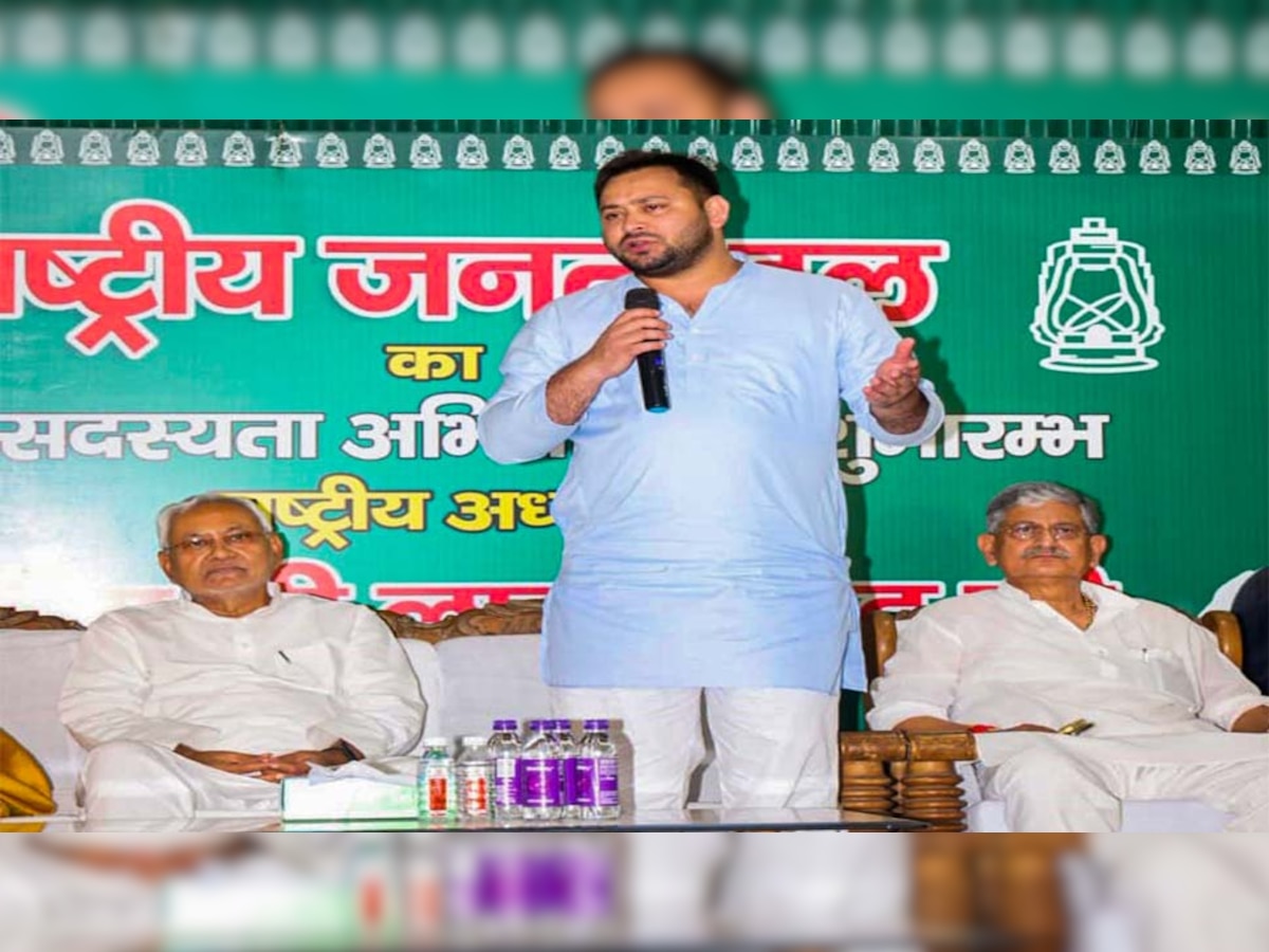 Nitish Kumar and Tejashwi yadav 