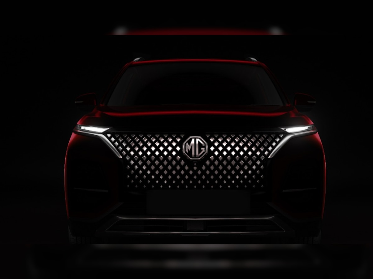 Next-Gen MG Hector का टीजर जारी, नई ग्रिल और शार्प DRLs आए नजर; आगे से ऐसी होगी SUV
