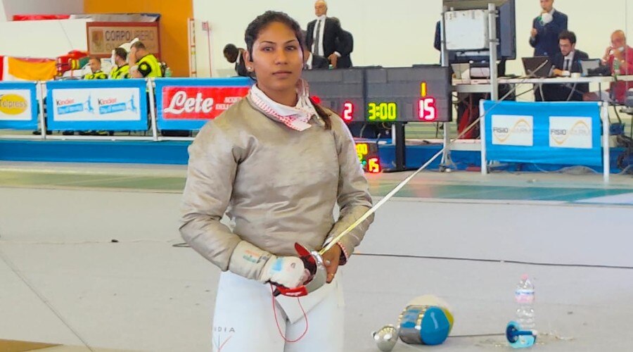 CWG Fencing Championship: भवानी देवी ने बचाया अपना खिताब, तलवारबाजी में जीता गोल्ड