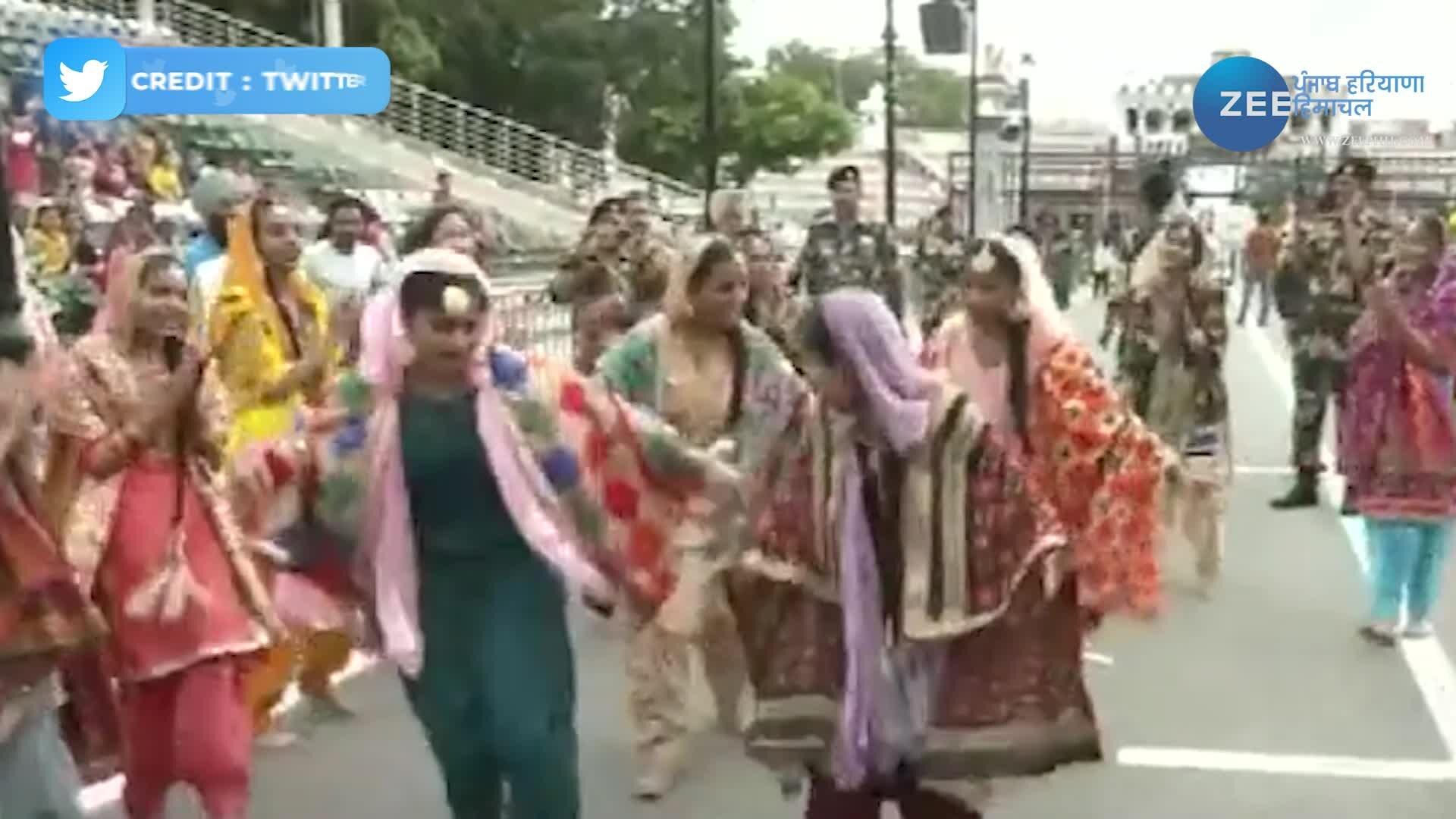 raksha-bandhan-2022-punjab-bagha-border-women-celebrate-rakhi-and