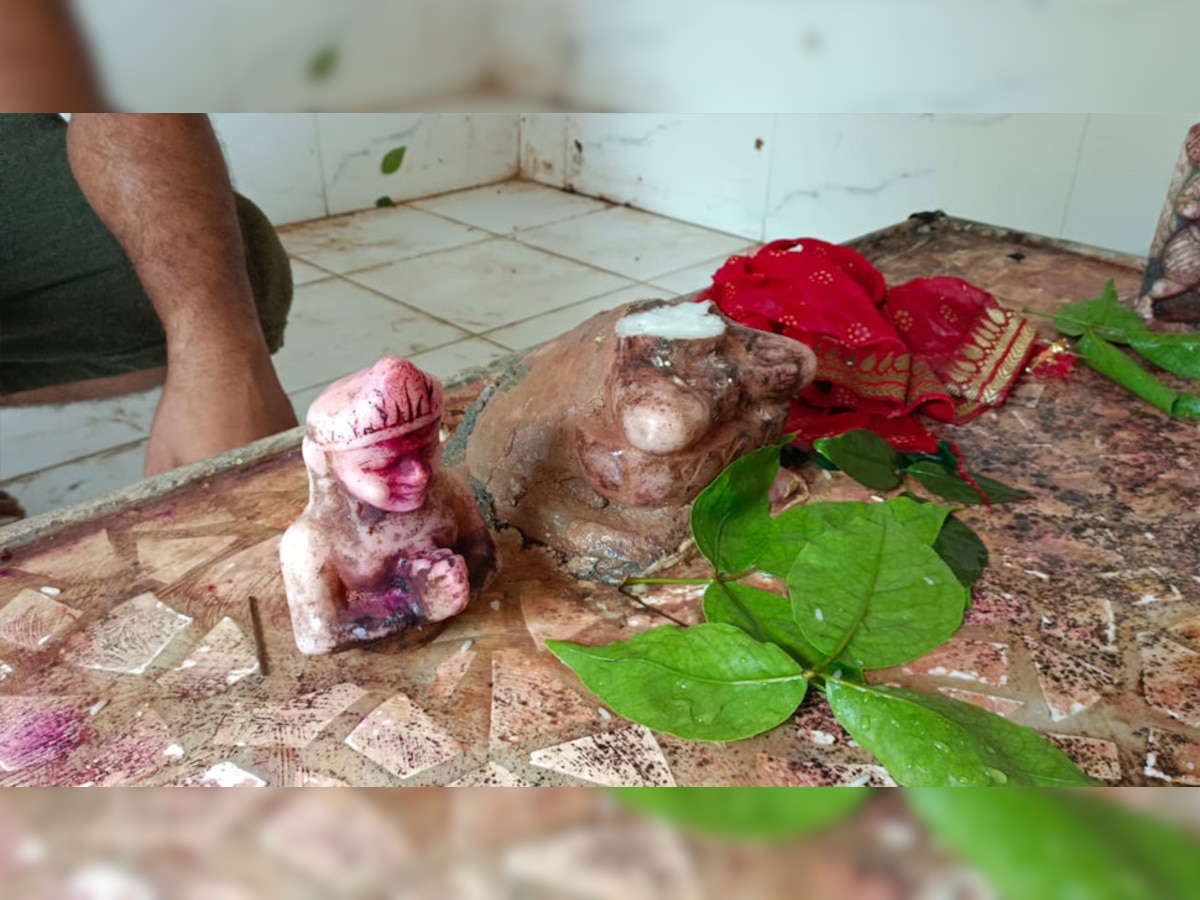 बगरू में शिव मंदिर में फिर टूटी मिली मूर्ति, जांच में जुटी पुलिस  