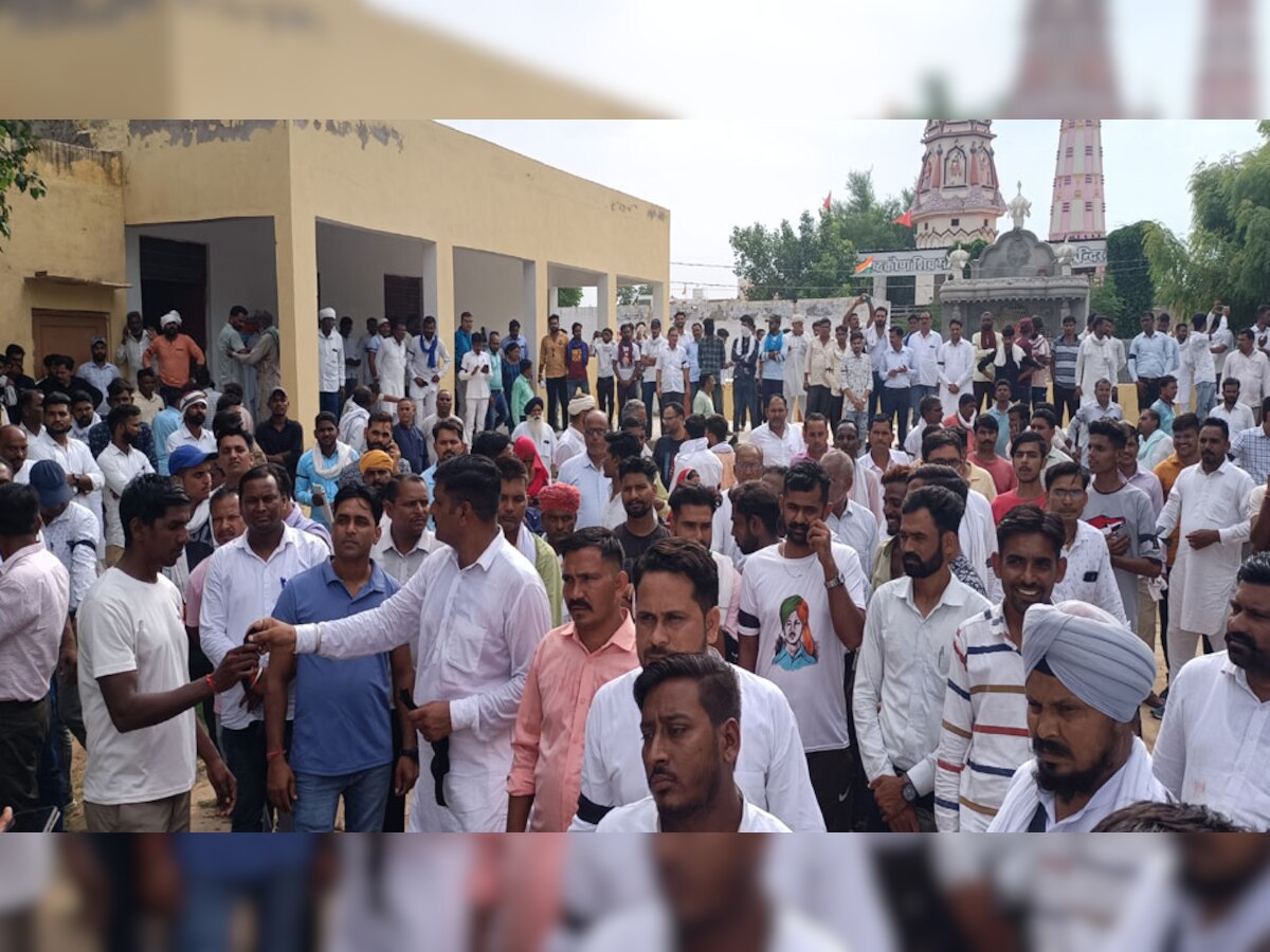 जालोर में दलित छात्र की मौत से अनूपगढ़ में आक्रोश, सर्वसमाज ने निकाला रोष मार्च