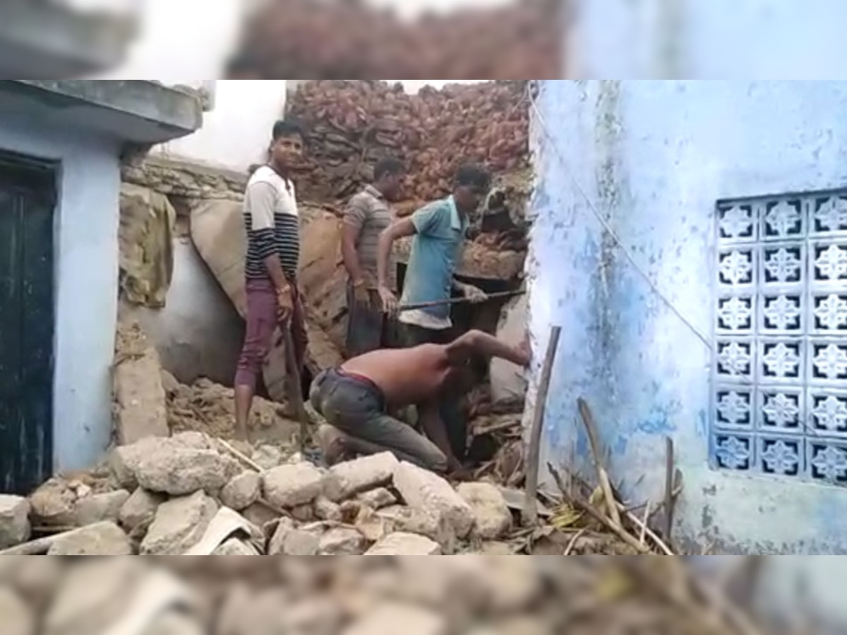 टोडारायसिंह में एक और मकान गिरा, लोगों के सामने खड़ा हो रहा आशियाने का संकट