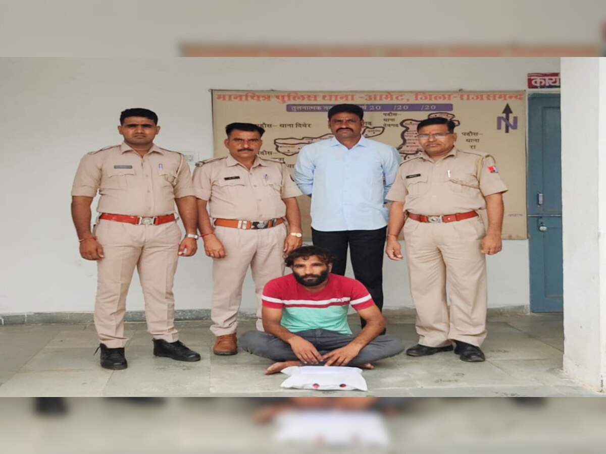 Kumbhalgarh: 23 लाख की चोरी करने वाले एक आरोपी को पुलिस ने दबोचा