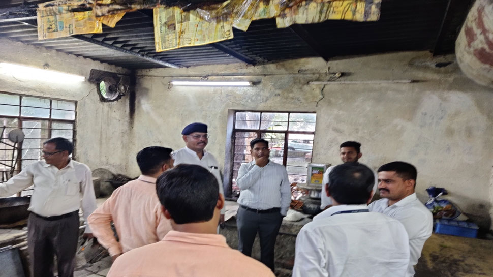 Personnel department registrar inspected secretariat canteens Jaipur