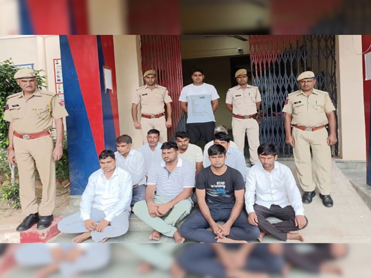 पुलिस की गिरफ्त में ओरोपी 