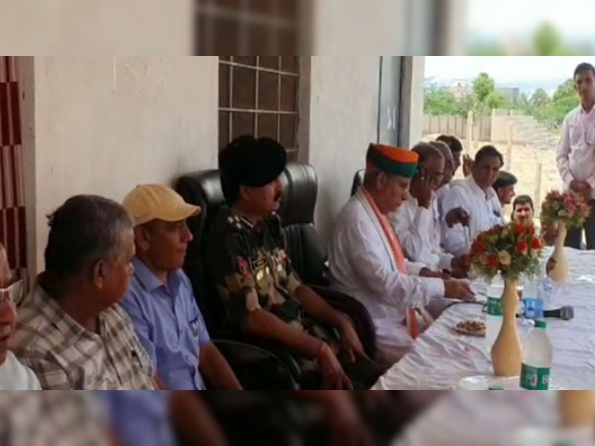 कोलयात: केंद्रीय मंत्री मेघवाल ने दी चिकित्सा की सौगात, कहा- गांव में होंगे विकास कार्य