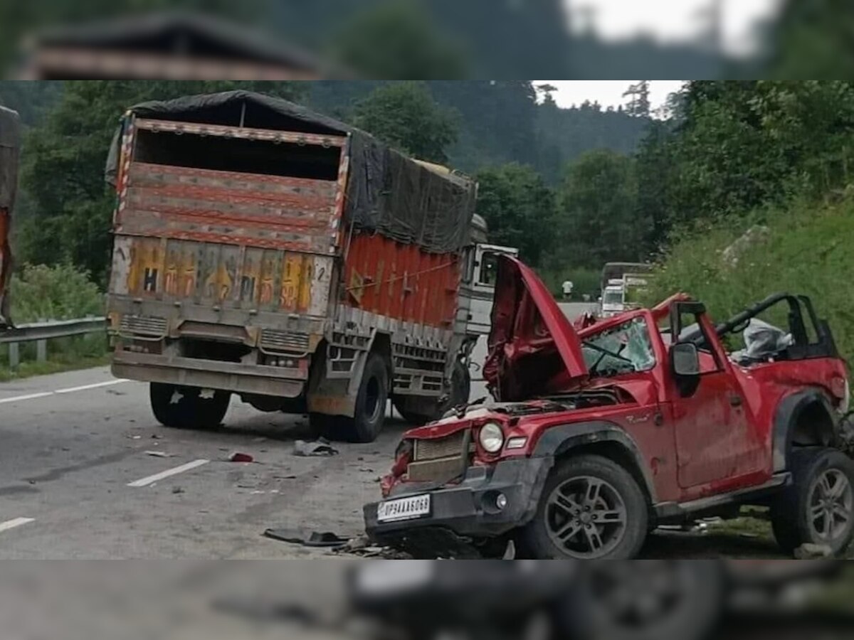 Manali Accident: मनाली हाईवे पर ट्रक और कार में जोरदार टक्कर, पति-पत्नी की मौत