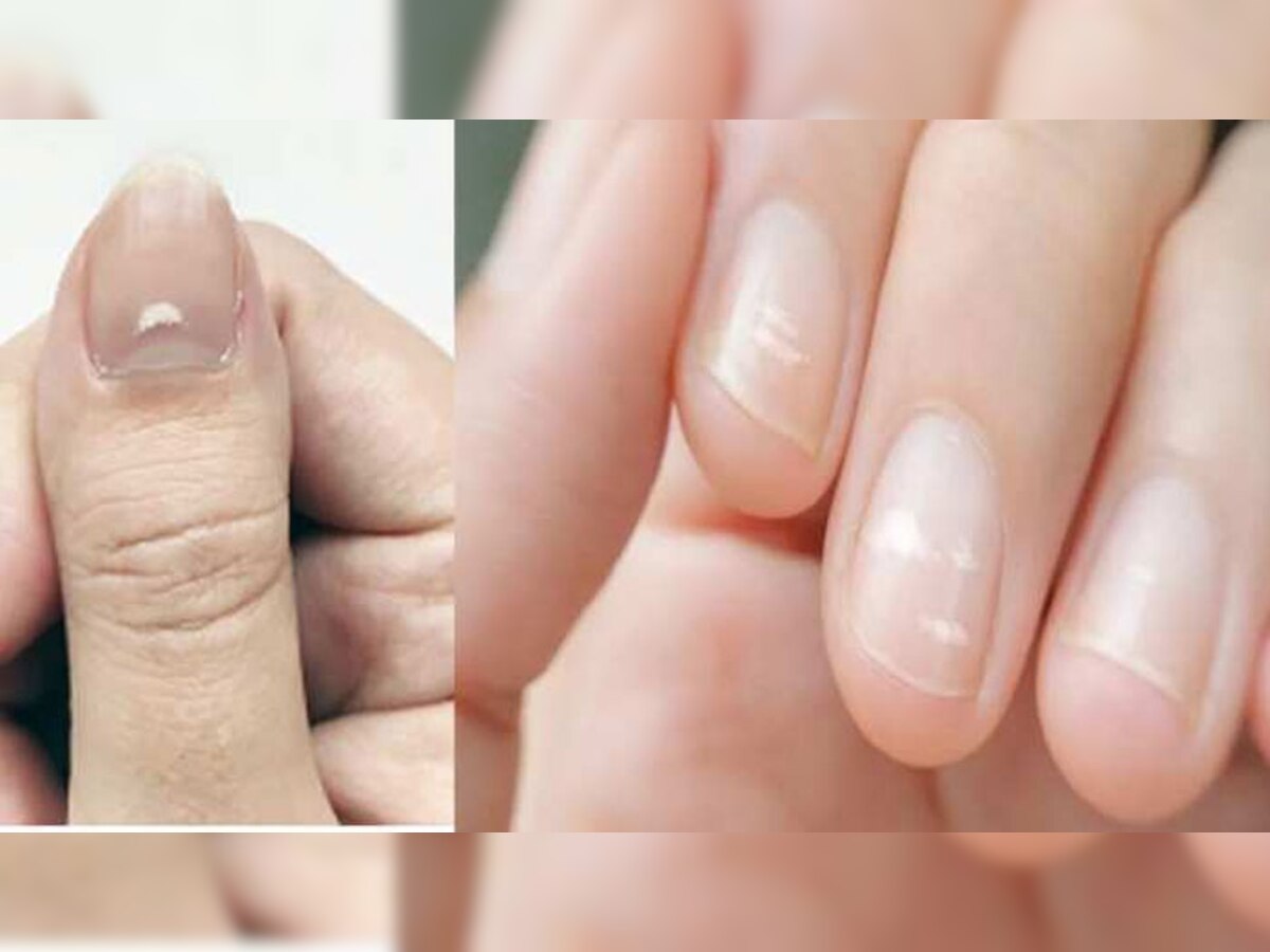 finger nails astrology white line on nail superstition half moon on