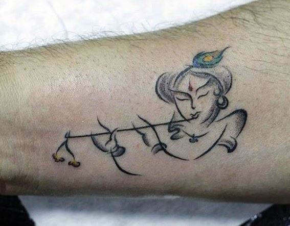 Madhava Naidoo's Hare Krishna Tattoo | Joel Gordon Photography