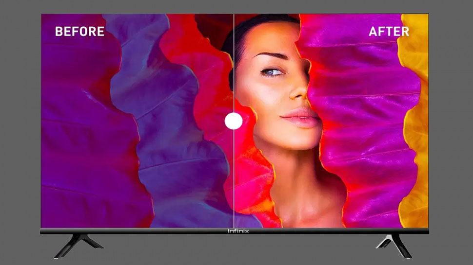 32 inch smart led tv with amazing picture quality and powerful audio