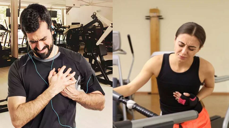 Heart Attack Risk in Gym Goers Precaution For Exercise Workout Raju  Srivastava health latest update | Heart Attack Risk: रोजना जिम जाने वालों  को भी होता है हार्ट अटैक का खतरा, बरतें